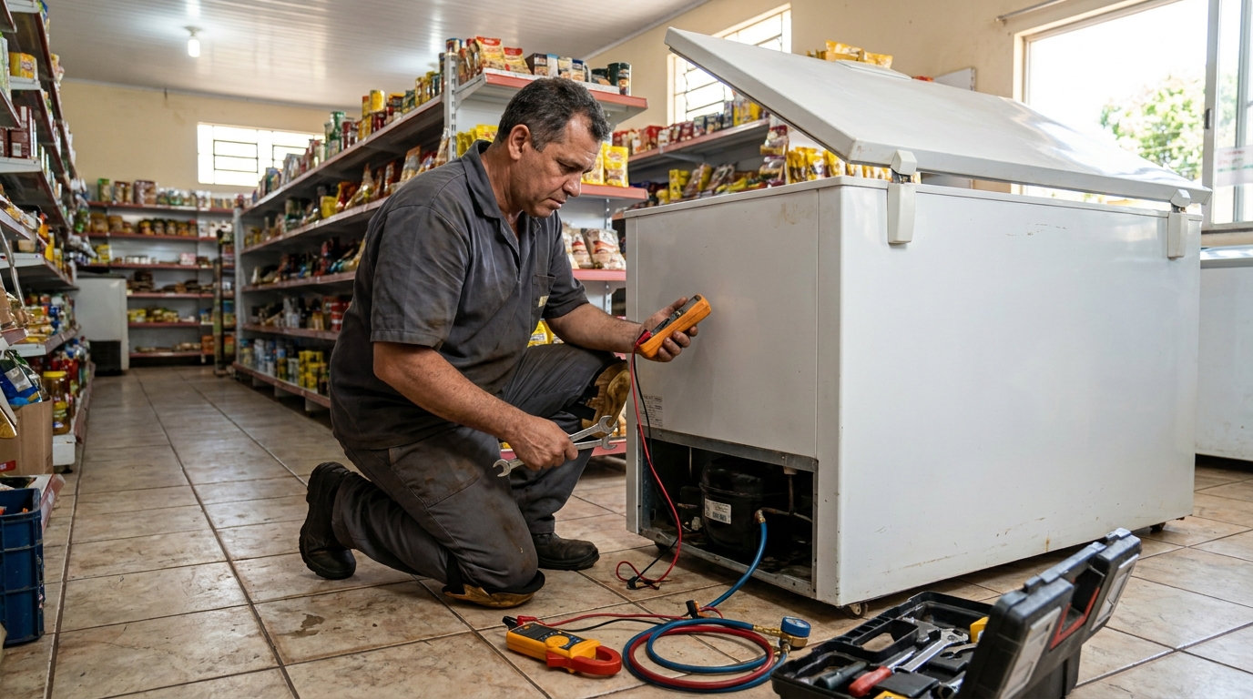 Manutenção em Motor Ventilador em Anápolis‑GO