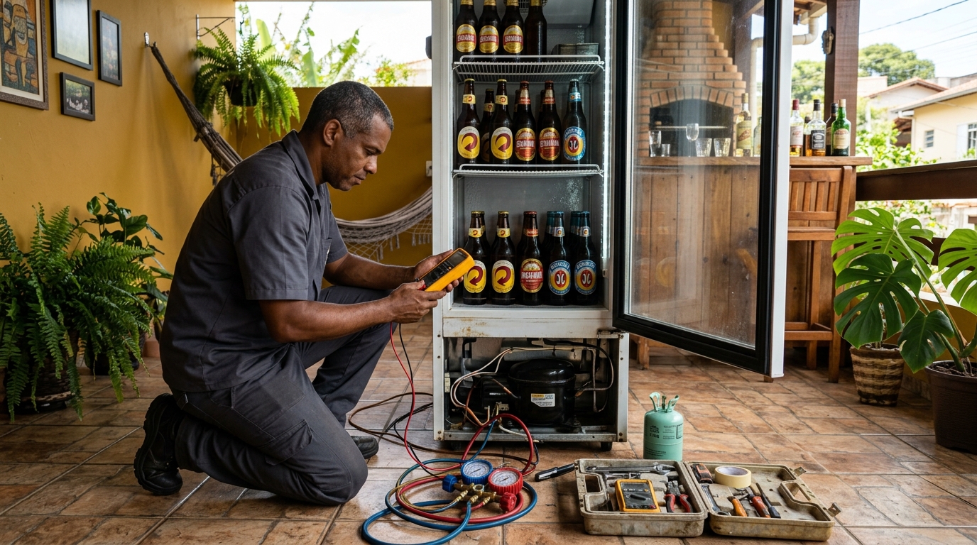 Reparo de Cervejeira Residencial em Anápolis‑GO